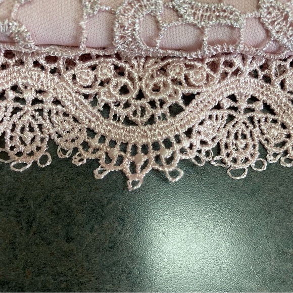 Sequin Hearts Size 3 Pink Glitter Zippered Halter Top NWT - Picture 5 of 13